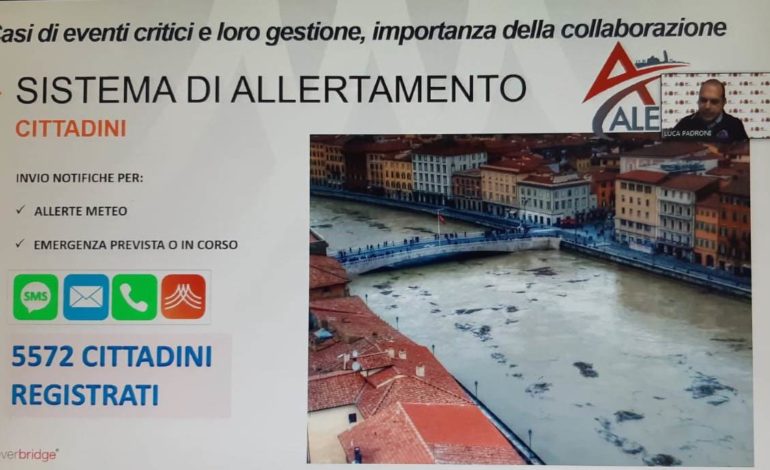 Protezione Civile, Comune di Pisa modello di riferimento