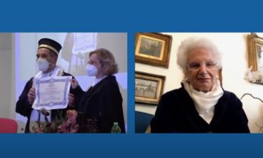 L'Università di Pisa ha conferito la laurea magistrale honoris causa in Scienze per la Pace a Liliana Segre