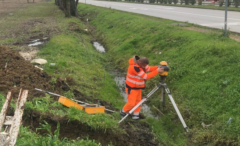 Al via due cantieri: la nuova rotatoria al Ponte del Cep e il marciapiede lungo tutta via di Cisanello