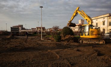 Cantiere in piazza Gorgona, si chiude il tratto del lungomare di Marina di Pisa