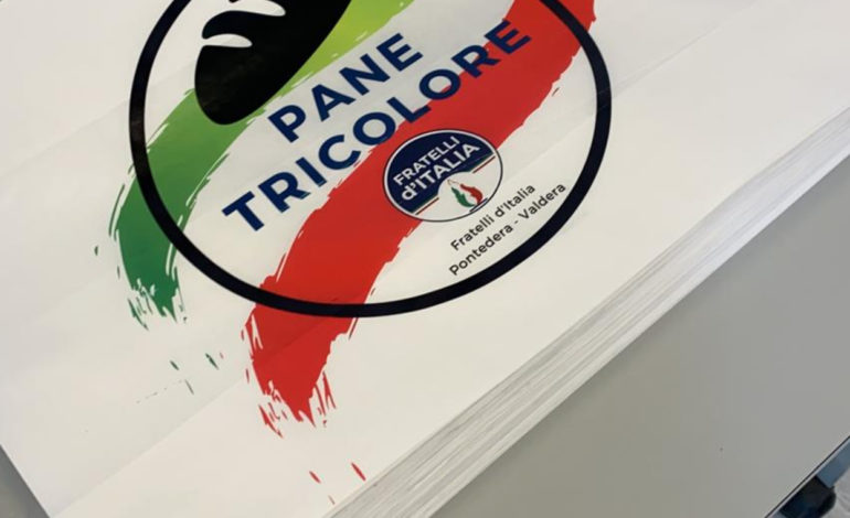 Fratelli d’Italia e l’iniziativa in Valdera del pane tricolore