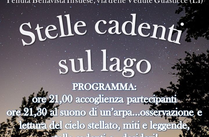 L’Associazione Culturale GAIA organizza la XI edizione di Stelle cadenti sul Lago