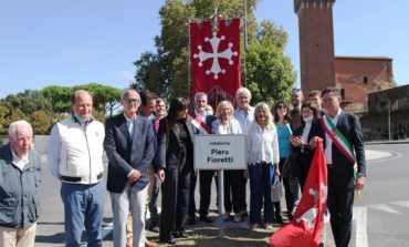 Rotatoria della Cittadella intitolata a Piero Fioretti