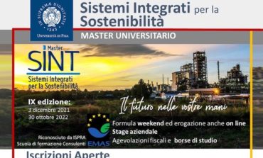 Il master SINT dell'Università di Pisa diventa Scuola EMAS