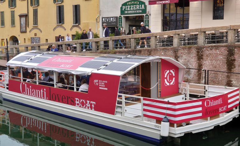 Milano Wine Week: ecco la Chianti Lovers Boat, il battello per degustare Chianti