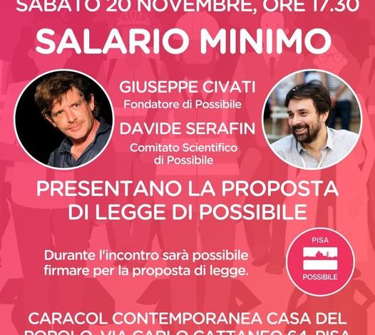 Incontro con Civati e Serafin organizzato dal Comitato di Possibile