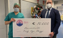 Donazione del Distretto Rotaract 2071 - Toscana a favore di un innovativo progetto di ricerca sul trapianto d’utero
