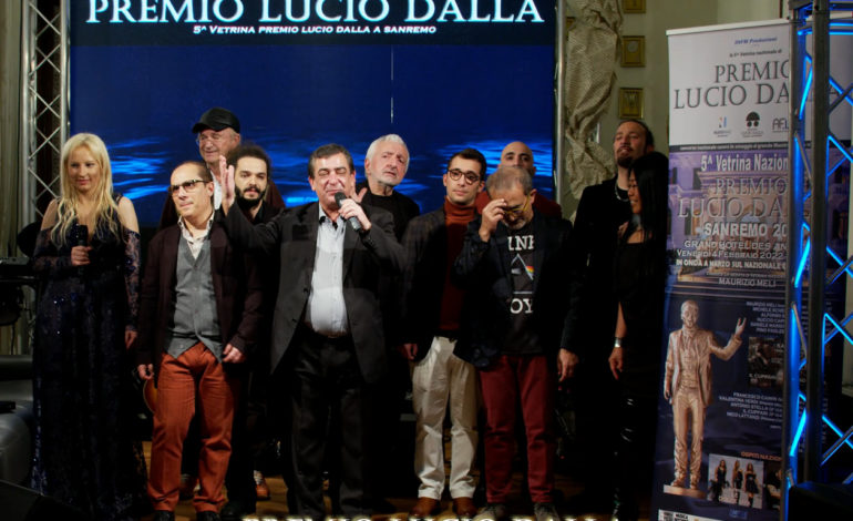 ﻿5^ VETRINA DI PREMIO LUCIO DALLA A SANREMO 2022