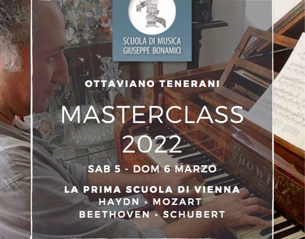 Masterclass di pianoforte con il M° Ottaviano Tenerani alla Scuola di musica Bonamici