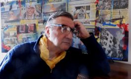 Guadagnuolo, artista italiano, racconta la guerra attraverso la sua arte