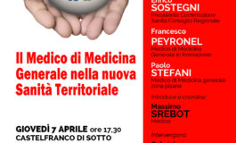 "Il medico di medicina generale nella nuova sanità territoriale", un dibattito a Castelfranco