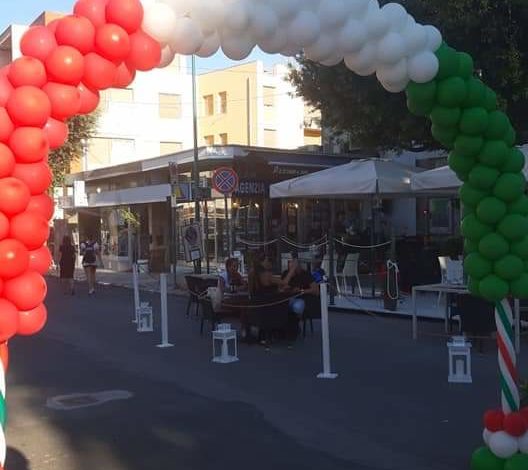 Tirrenia, pedonalizzazione di via delle Rose