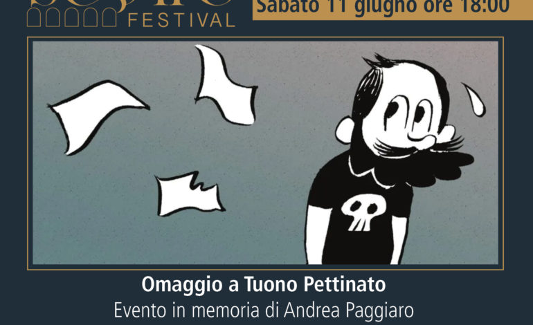 ﻿Pisa Scotto Festival: sabato l’omaggio al fumettista Tuono Pettinato