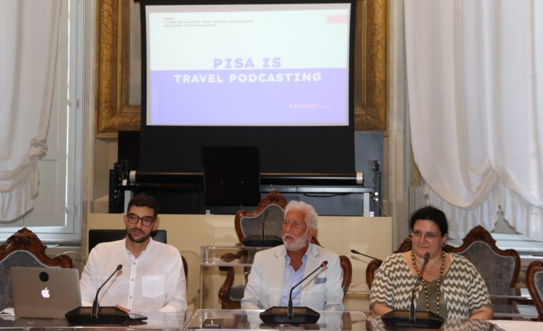 Presentato il progetto di travel podcasting nato dalla collaborazione tra Comune e Università di Pisa