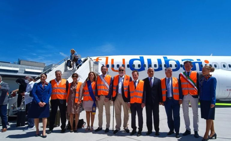 ﻿Trasporti: avviato il volo di collegamento Dubai – Pisa