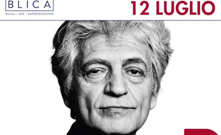 Fabrizio Bentivoglio in scena martedì 12 luglio alle 21.30 in piazza della Repubblica a Ponsacco