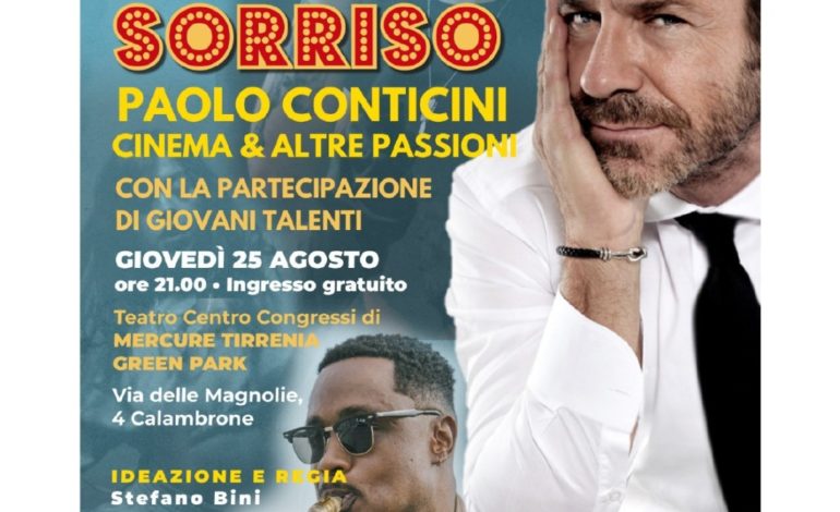 ﻿Gli anni del grande cinema di Tirrenia e lo spettacolo di Paolo Conticini animano l’estate sul Litorale