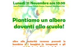 Un albero simbolo dei diritti dell'infanzia e della cura per l'ambiente﻿