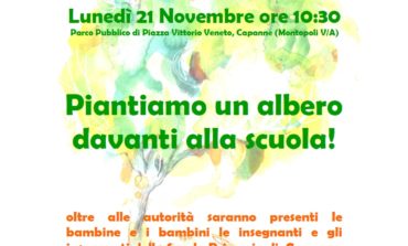 Un albero simbolo dei diritti dell'infanzia e della cura per l'ambiente﻿