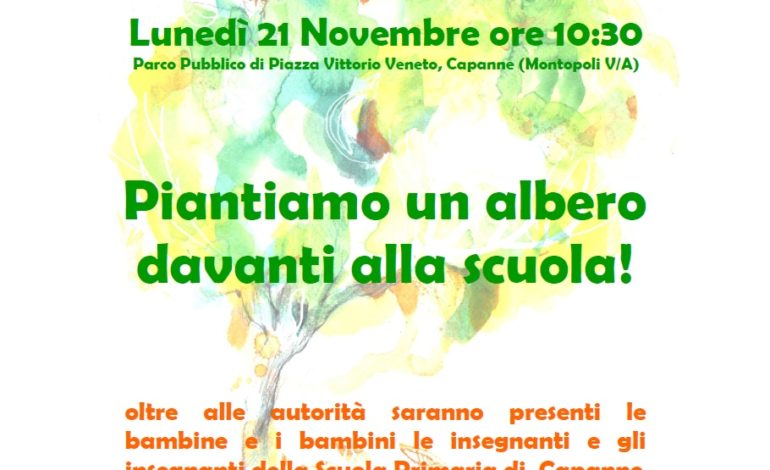 Un albero simbolo dei diritti dell’infanzia e della cura per l’ambiente﻿