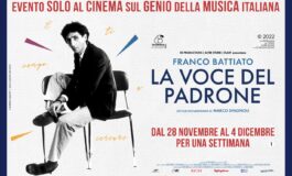 Franco Battiato – La Voce del Padrone, film evento di Marco Spagnoli dal 28 novembre al 4 dicembre al cinema