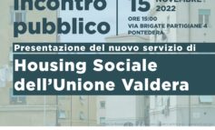 Per l’abitare sociale in Valdera. Il nuovo servizio di Housing ideato dall’Unione
