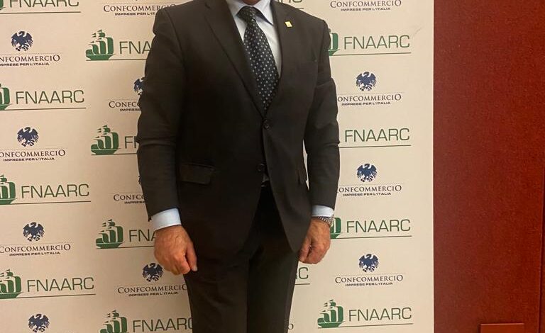 ﻿Domenico Greco eletto nel consiglio nazionale Fnaarc Confcommercio