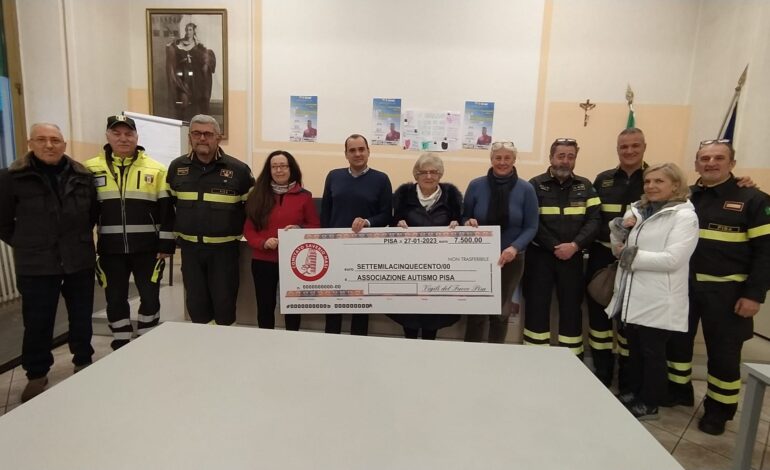 Donato il ricavato del 16° Memorial Masi all’Associazione Autismo Pisa APS