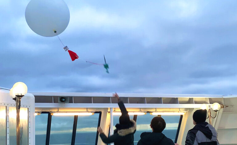 ﻿Radiosonde innovative per la meteorologia lanciate nel cielo del Mediterraneo