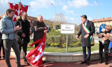 ﻿Porta a Mare: intitolata una rotatoria a Gino Benvenuti