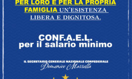 ﻿1 Maggio: il manifesto Confael per il salario minimo