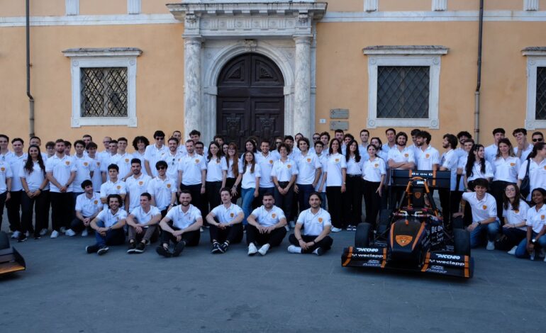 ﻿Con EV-A arriva la prima macchina elettrica dell’E-Team, la Squadra Corse dell’Università di Pisa