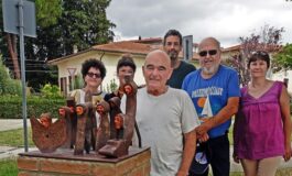 L'opera di Michel Pozzetto torna al suo posto in Piazza Noves a Calcinaia