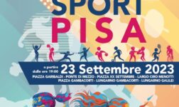 ﻿Sport, sabato 23 settembre la Notte bianca dello sport pisano