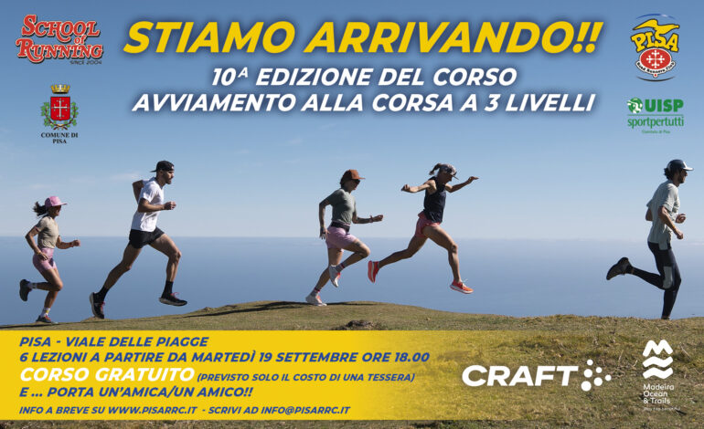 Prende il via la 10 edizione del Corso avviamento Running