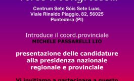 Assemblea provinciale di Italia Viva provincia di Pisa