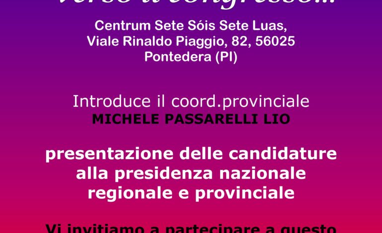 Assemblea provinciale di Italia Viva provincia di Pisa