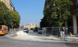Lavori in zona Stazione, conclusa la riqualificazione sul lato est di viale Gramsci