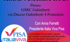ASSEMBLEA PROVINCIALE ITALIA VIVA PONTEDERA