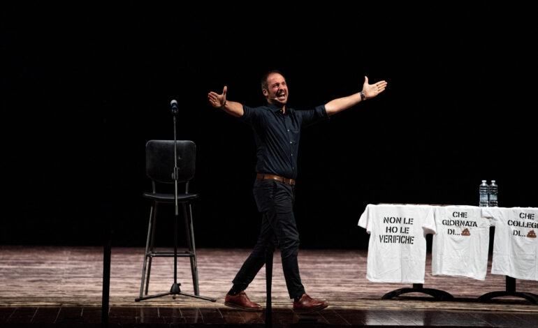 Capodanno alla Città del Teatro  con il nuovo spettacolo di Filippo Caccamo