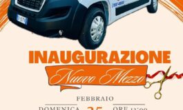 ﻿Domenica 25 Febbraio la Pro Assistenza inaugura il nuovo mezzo acquistato grazie al progetto "Noi con voi, voi con noi"