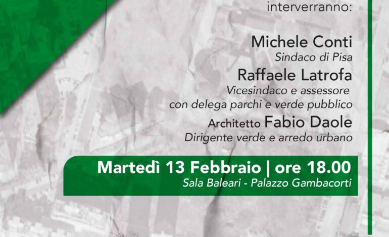 Parco di via Pungilupo, assemblea pubblica a Palazzo Gambacorti