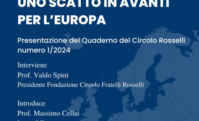 Elezioni europee e futuro dell’UE, Lucca@Europa ne parla con Valdo Spini