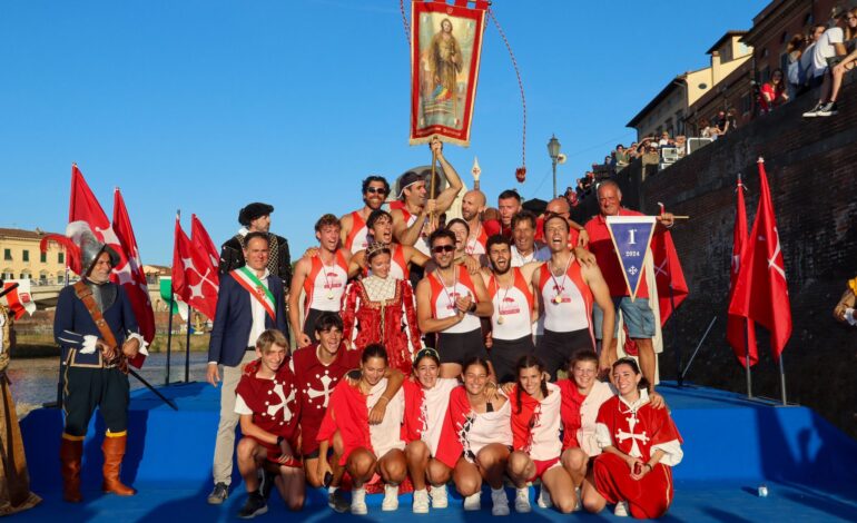 ﻿Palio di San Ranieri, vince la barca Rossa