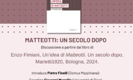 Matteotti, il ricordo a Pisa a cento anni dall’assassinio