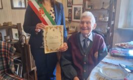 ﻿Cento anni del signor Sergio Porta, figura storica del Gioco del Ponte