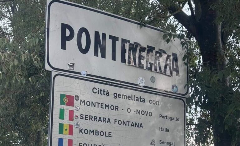 Incursione razzista sul cartello di Pontedera: la condanna dell’Associazione Senegal Solidarietà e della Giunta